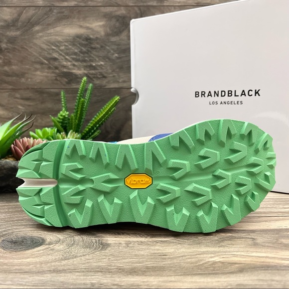 NIB Brandblack Aura 421BB Athletic Sneaker Running Shoes Blue Orange 8 39 - Picture 8 of 12